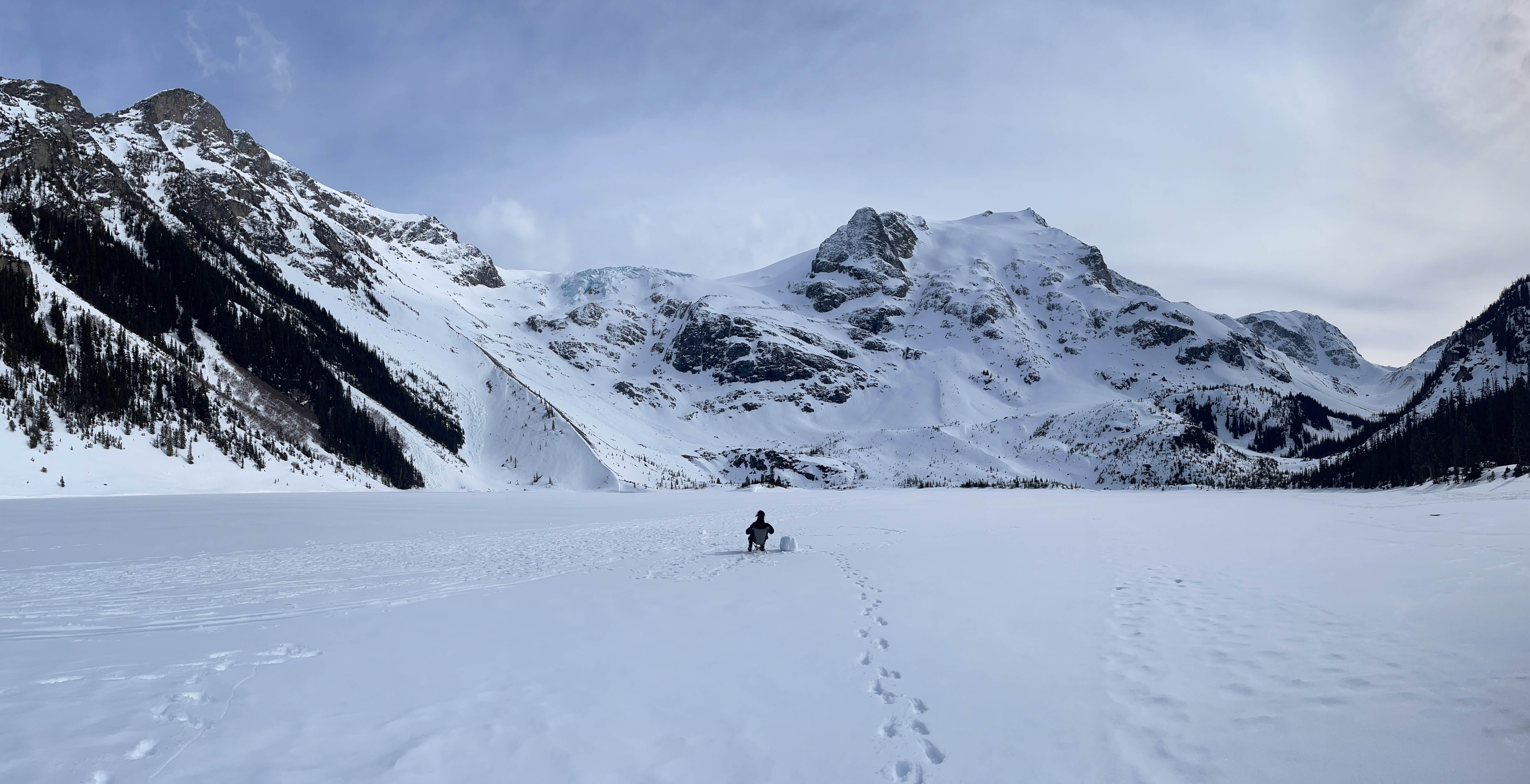 Joffre Lakes on March
